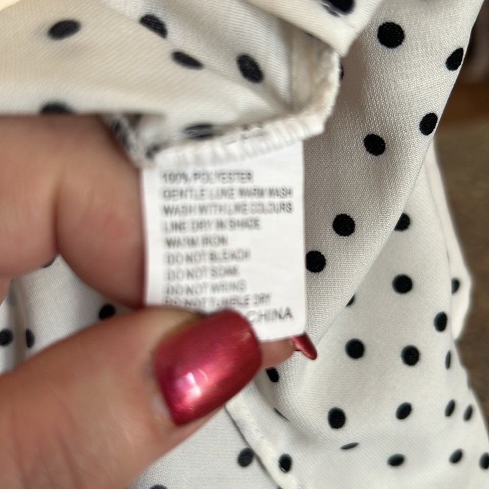 Princess Polly Black and White Polka Dot Skirt - Picture 10 of 10